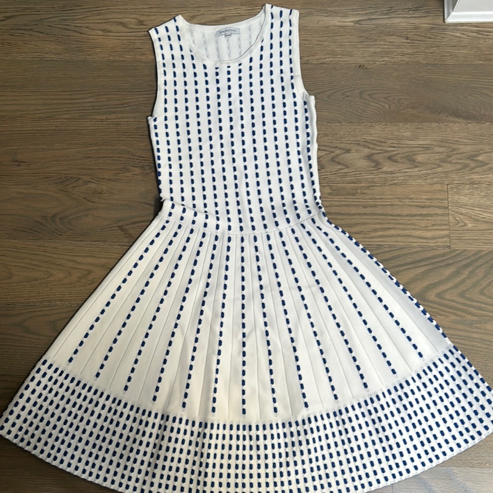 Driscoll knit A-line dress